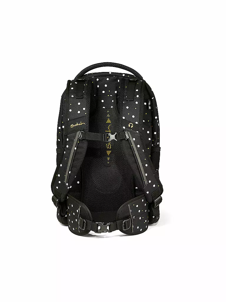 SATCH | Schulrucksack Pack - Lazy Daisy | schwarz