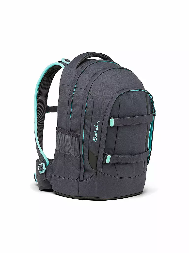 SATCH | Schulrucksack Pack - Mint Phantom | grau