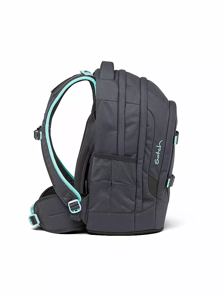 SATCH | Schulrucksack Pack - Mint Phantom | grau