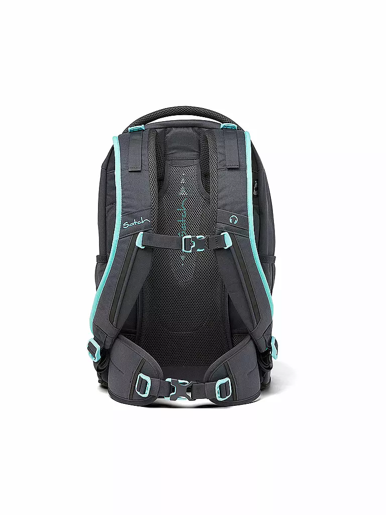 SATCH | Schulrucksack Pack - Mint Phantom | grau