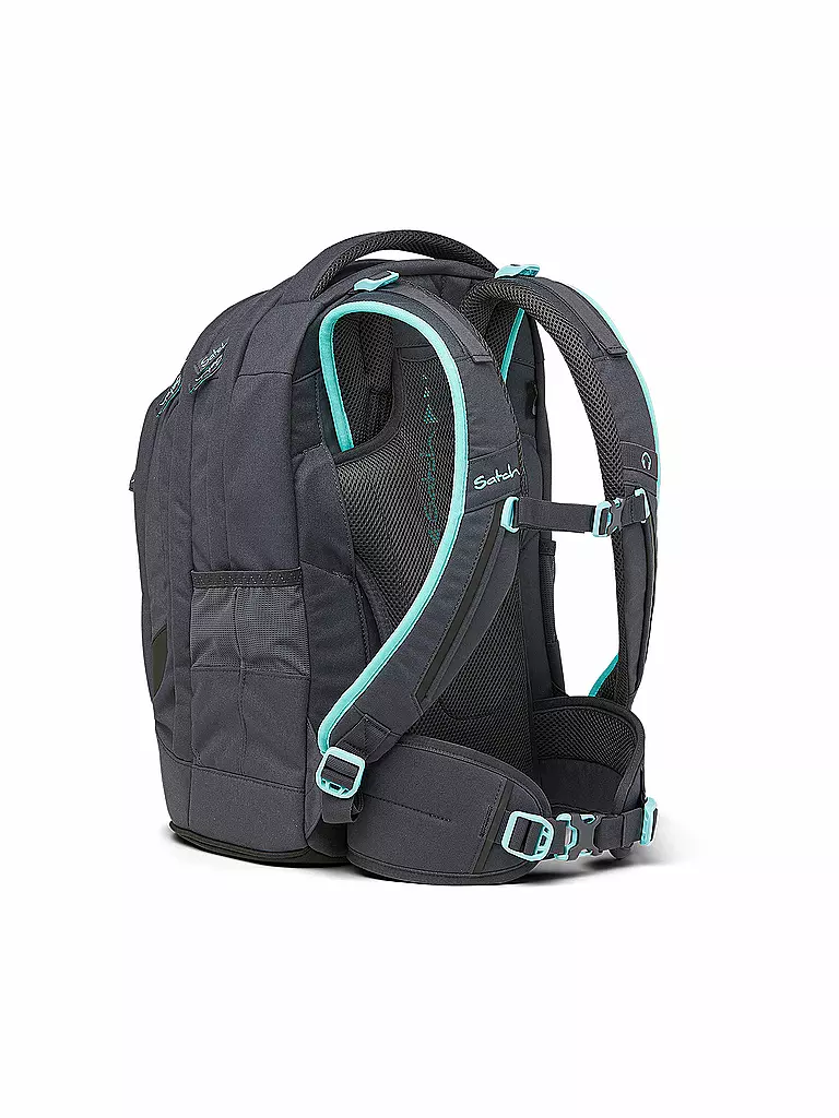 SATCH | Schulrucksack Pack - Mint Phantom | grau