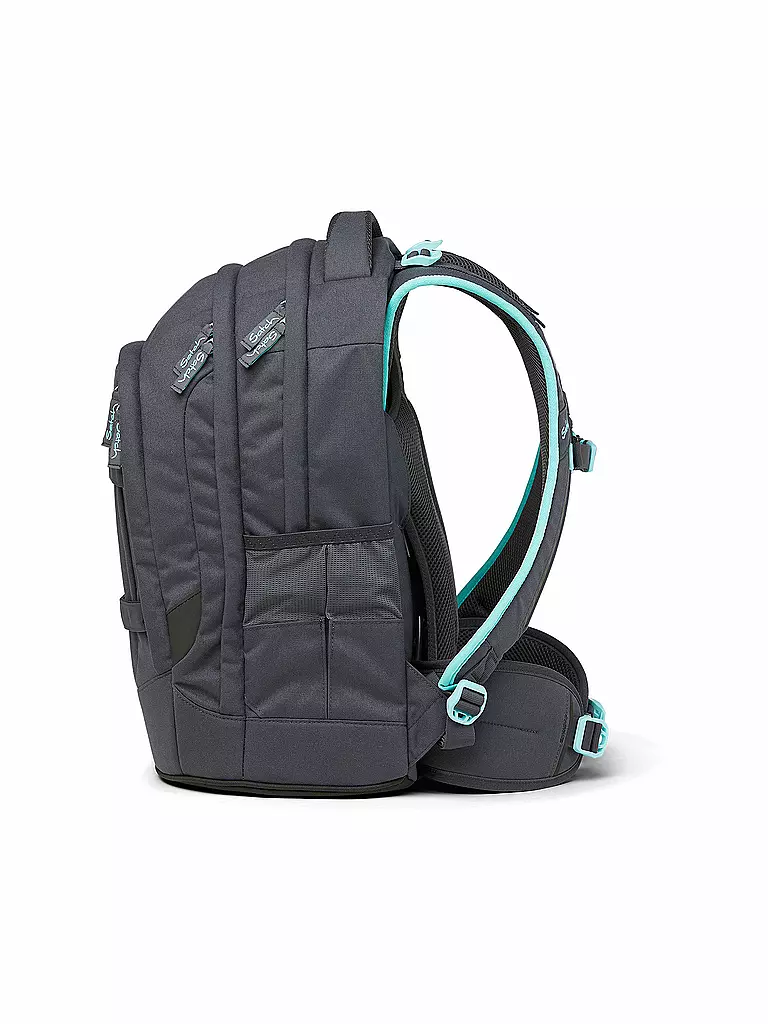 SATCH | Schulrucksack Pack - Mint Phantom | grau