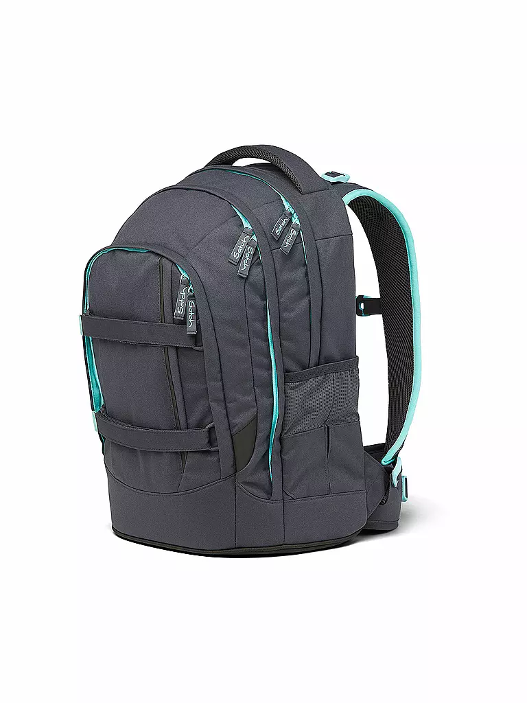 SATCH | Schulrucksack Pack - Mint Phantom | grau