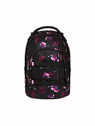 SATCH | Schulrucksack Satch Pack Purple Laser | schwarz