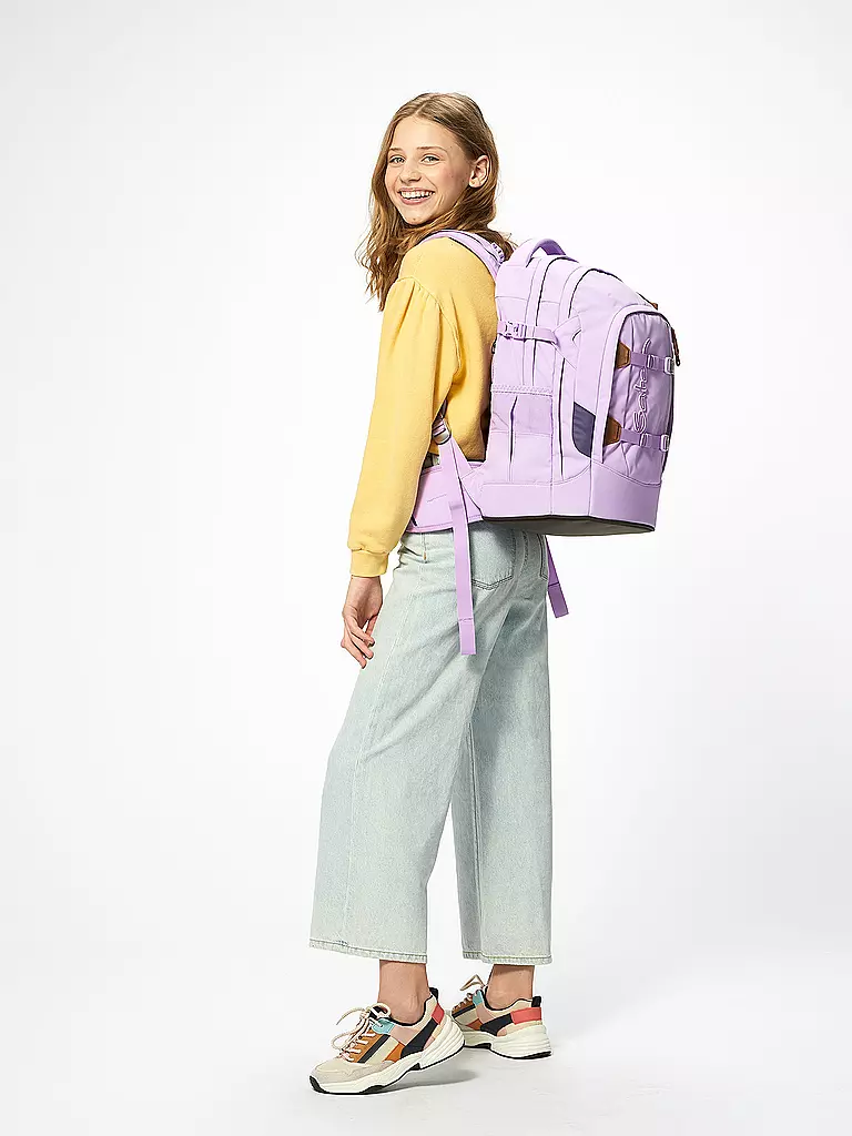 SATCH | Schulrucksack Pack - Nordic Purple | rot