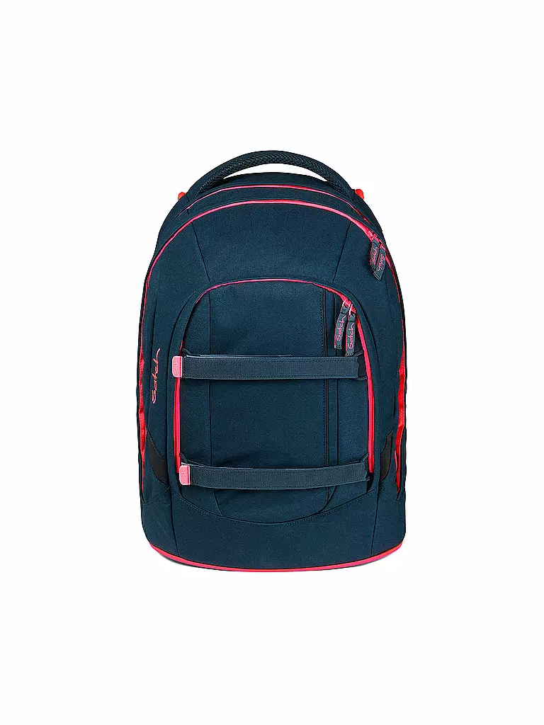 SATCH | Schulrucksack Pack - Pink Phantom | dunkelblau