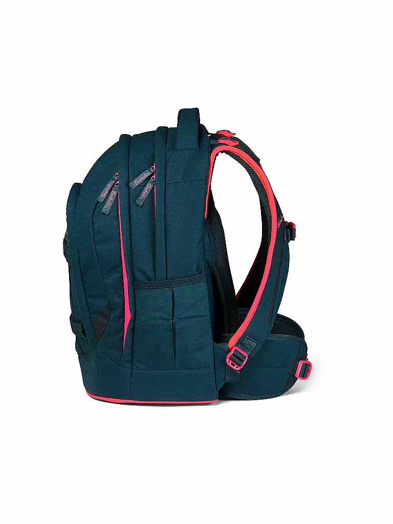 SATCH | Schulrucksack Pack - Pink Phantom | dunkelblau