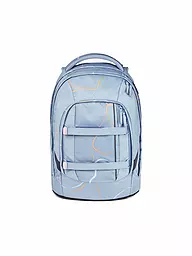 SATCH | Schulrucksack Satch Pack Purple Laser | hellblau