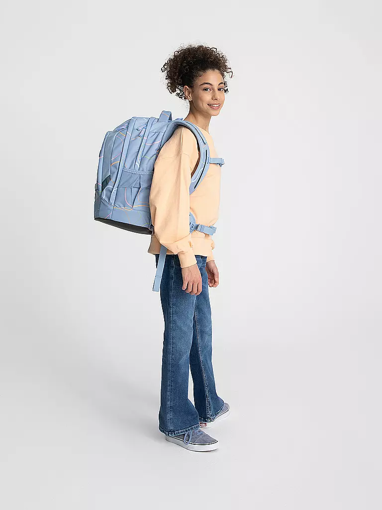 SATCH | Schulrucksack Pack - Vivid Blue | hellblau