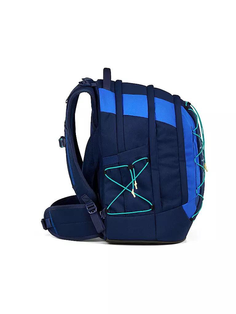 SATCH | Schulrucksack Pack Crossed Blue | dunkelblau