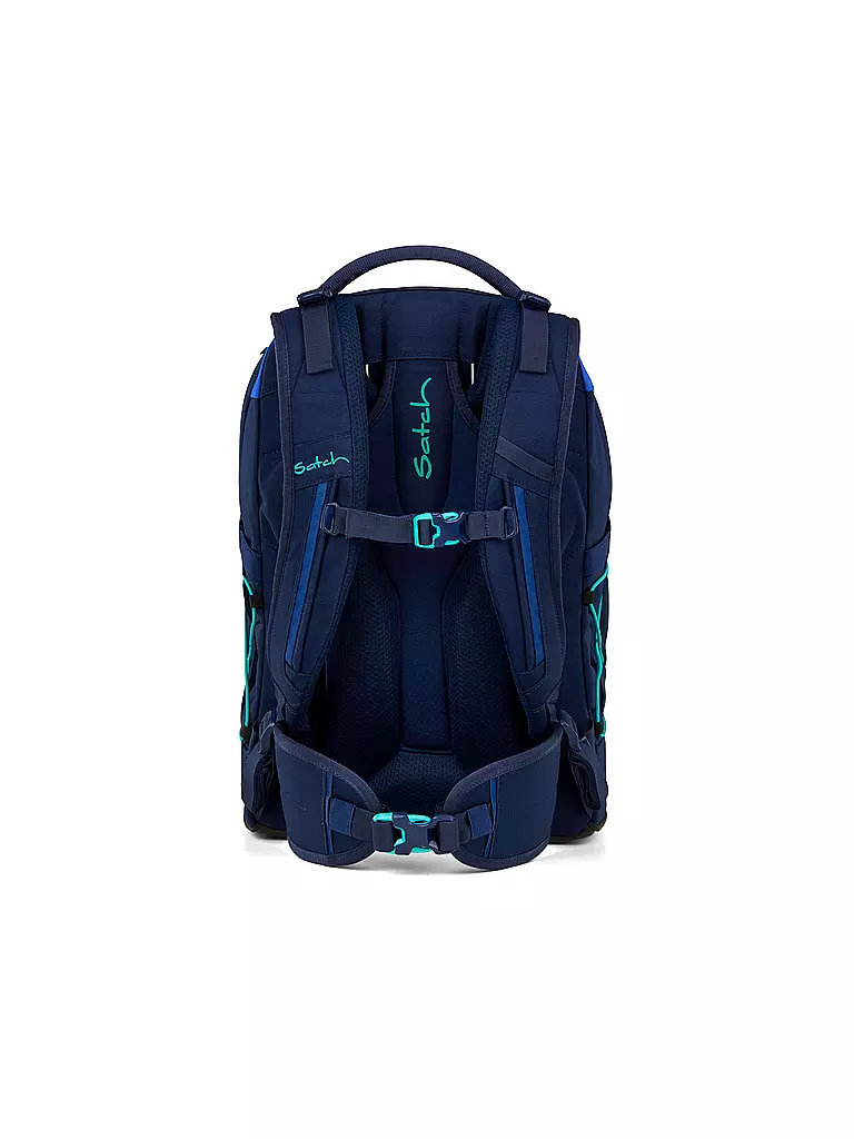 SATCH | Schulrucksack Pack Crossed Blue | dunkelblau