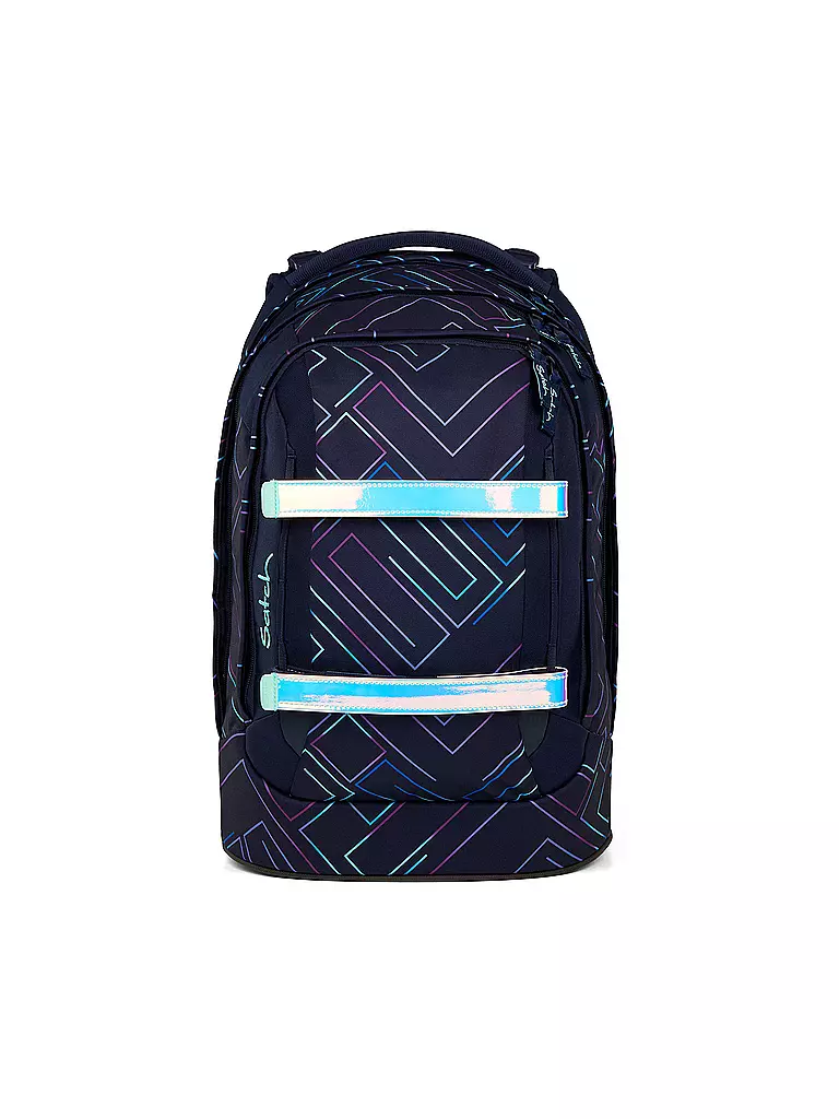 SATCH | Schulrucksack Pack Purple Laser  | schwarz