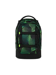 SATCH | Schulrucksack Pack Seismic Green | schwarz