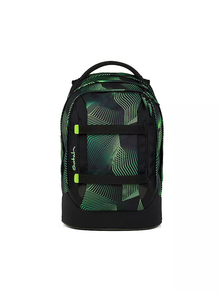 SATCH | Schulrucksack Pack Seismic Green | schwarz