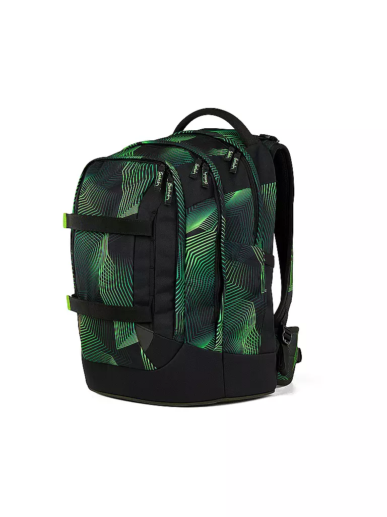 SATCH | Schulrucksack Pack Seismic Green | schwarz