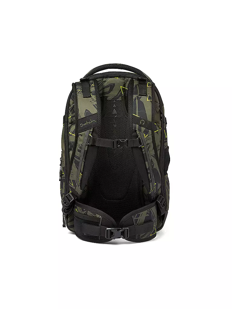 SATCH | Schulrucksack Satch Match - Geo Storm | schwarz