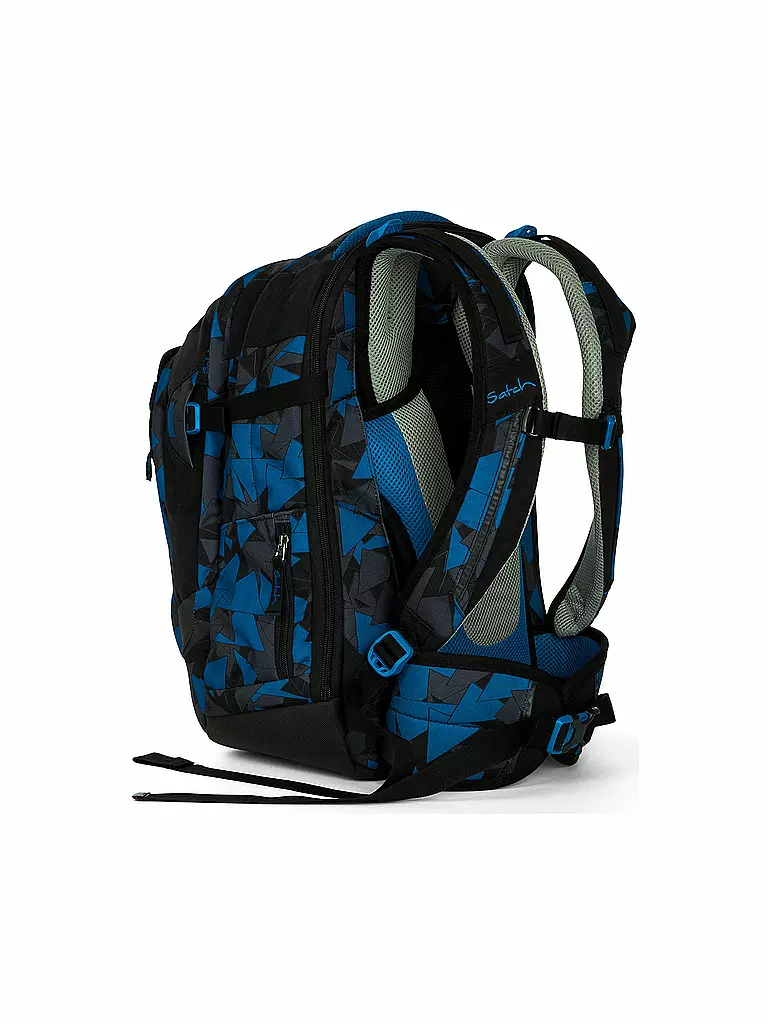 SATCH | Schulrucksack Satch Match Blue Triangle | 