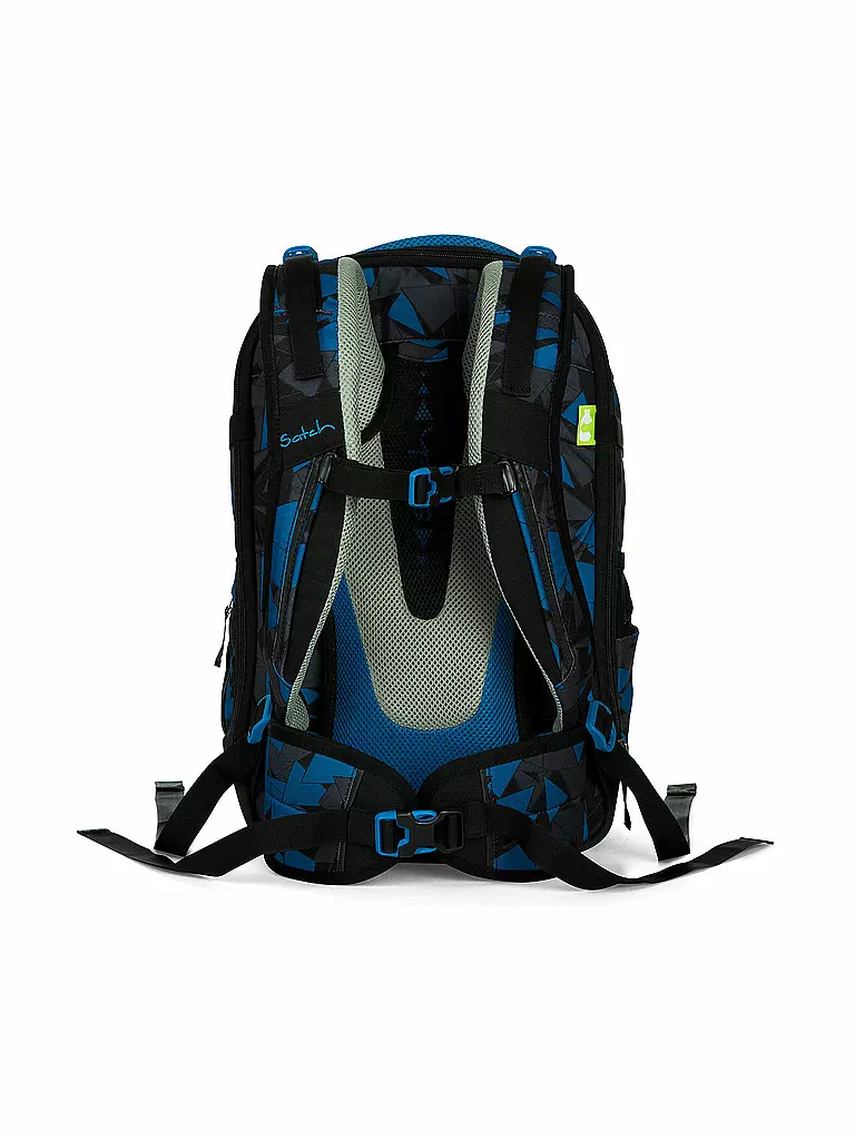SATCH | Schulrucksack Satch Match Blue Triangle | 