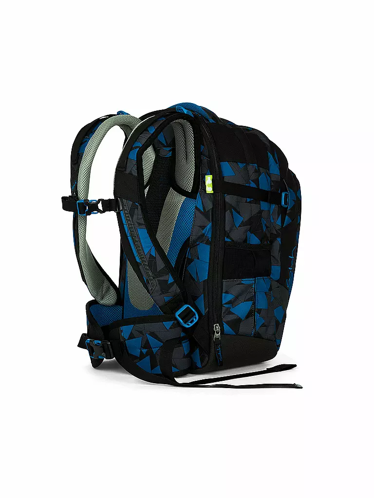 SATCH | Schulrucksack Satch Match Blue Triangle | 