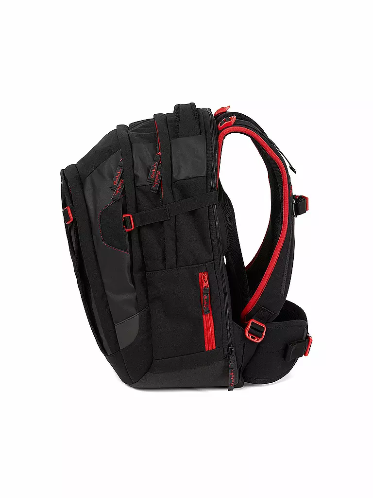 SATCH | Schulrucksack Satch Match Fire Phantom | schwarz