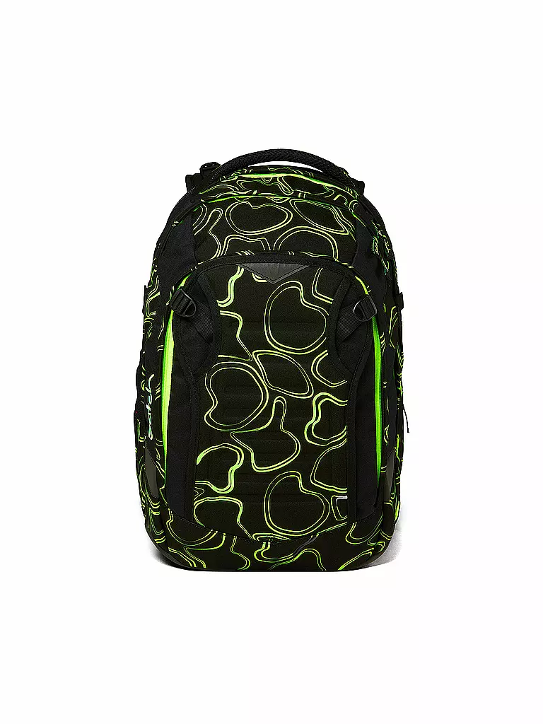 SATCH | Schulrucksack Satch Match Green Supreme | schwarz