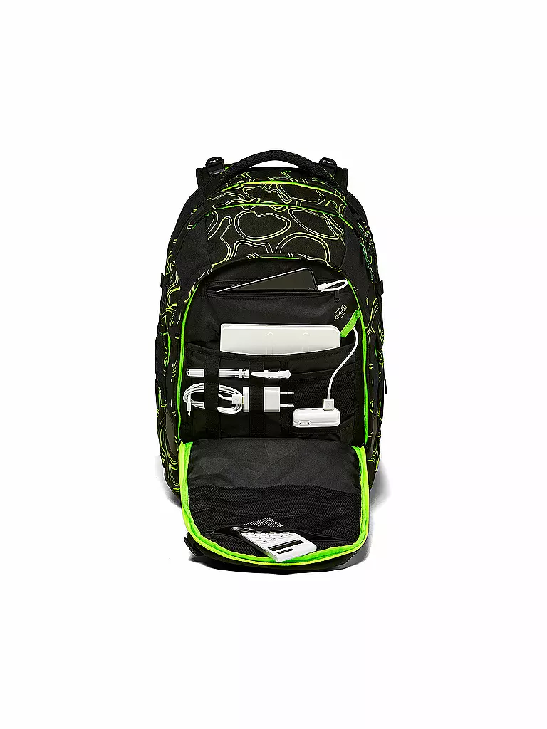 SATCH | Schulrucksack Satch Match Green Supreme | grün