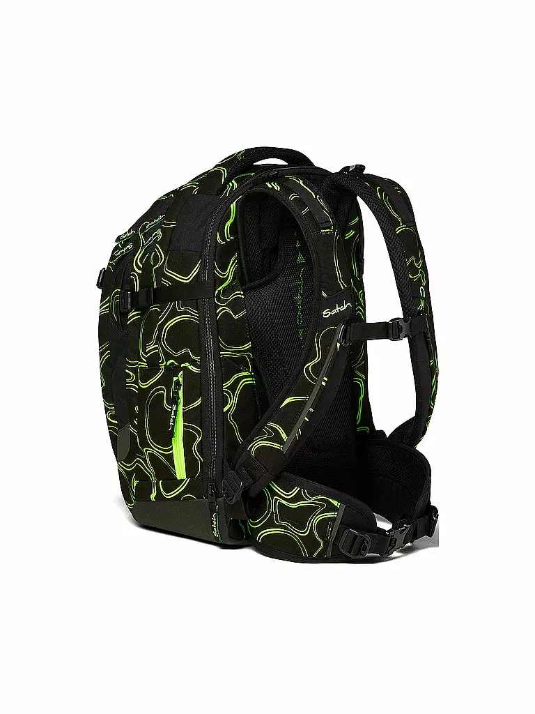SATCH | Schulrucksack Satch Match Green Supreme | grün