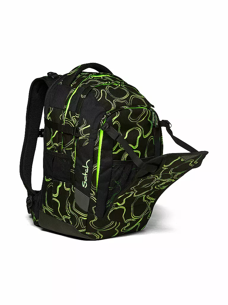SATCH | Schulrucksack Satch Match Green Supreme | grün