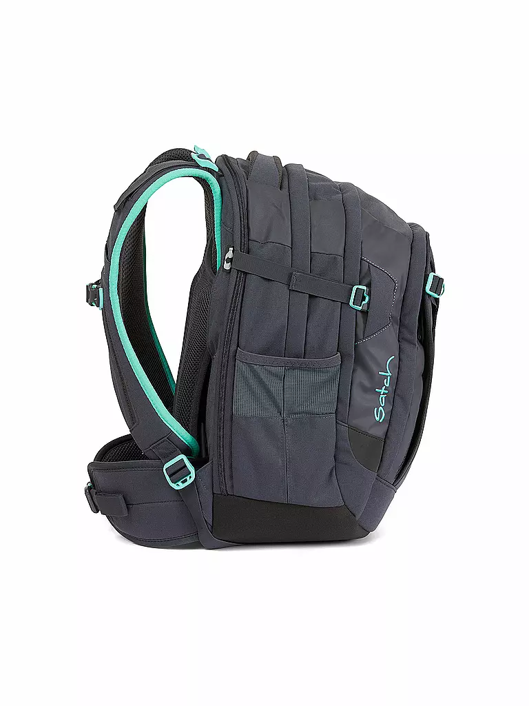 SATCH | Schulrucksack Satch Match Mint Phantom | grau