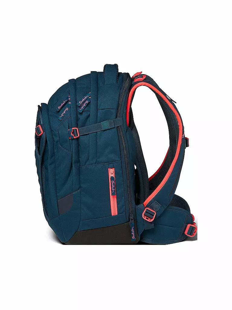 SATCH | Schulrucksack Satch Match Pink Phantom | grau