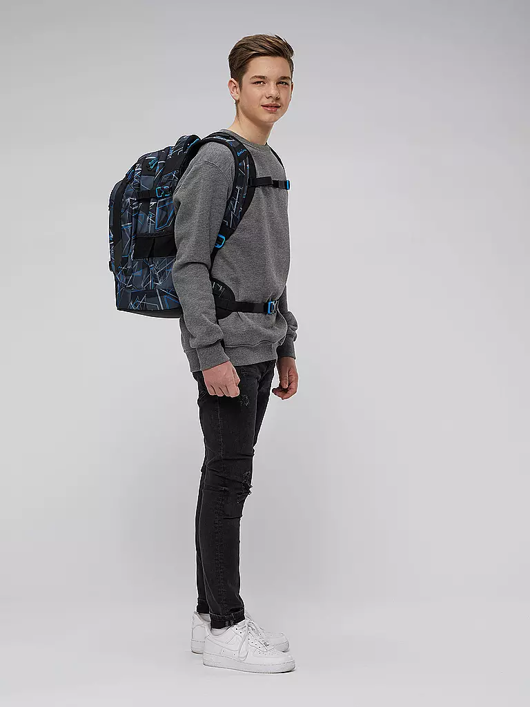 SATCH | Schulrucksack Satch Pack - Deep Dimension | blau