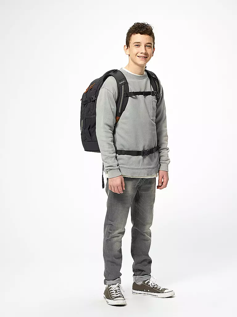 SATCH | Schulrucksack Satch Pack  | grau