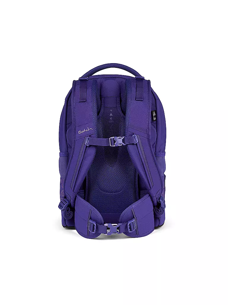 SATCH | Schulrucksack Satch Pack Bright Faces | lila