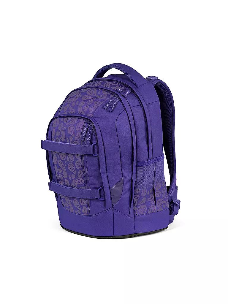 SATCH | Schulrucksack Satch Pack Bright Faces | lila