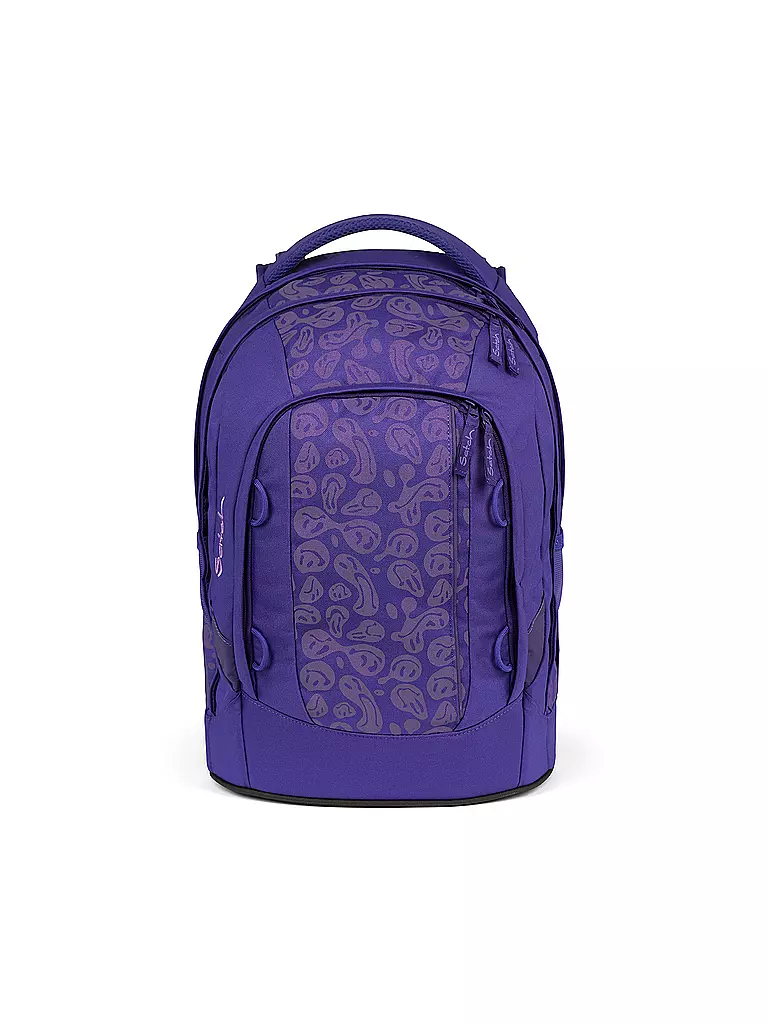 SATCH | Schulrucksack Satch Pack Bright Faces | lila