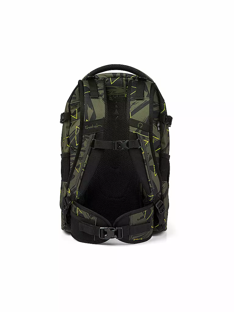 SATCH | Schulrucksack Satch Pack Geo Storm | schwarz