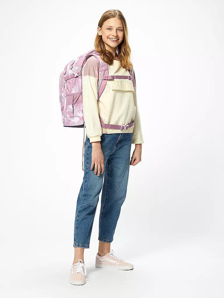 SATCH | Schulrucksack Satch Pack Heartbreaker | rosa