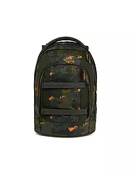 SATCH | Schulrucksack Satch Pack Purple Laser | dunkelgrün