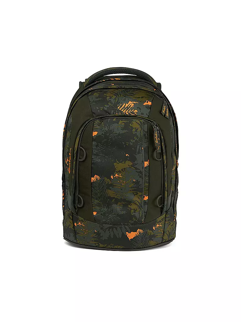 SATCH | Schulrucksack Satch Pack Jurassic Jungle | dunkelgrün