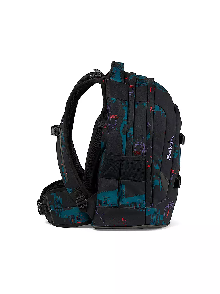 SATCH | Schulrucksack Satch Pack Night Vision | schwarz