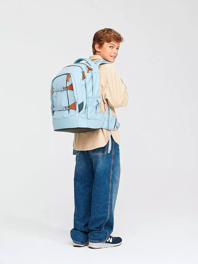 SATCH | Schulrucksack Satch Pack Nordic Ice Blue | hellblau