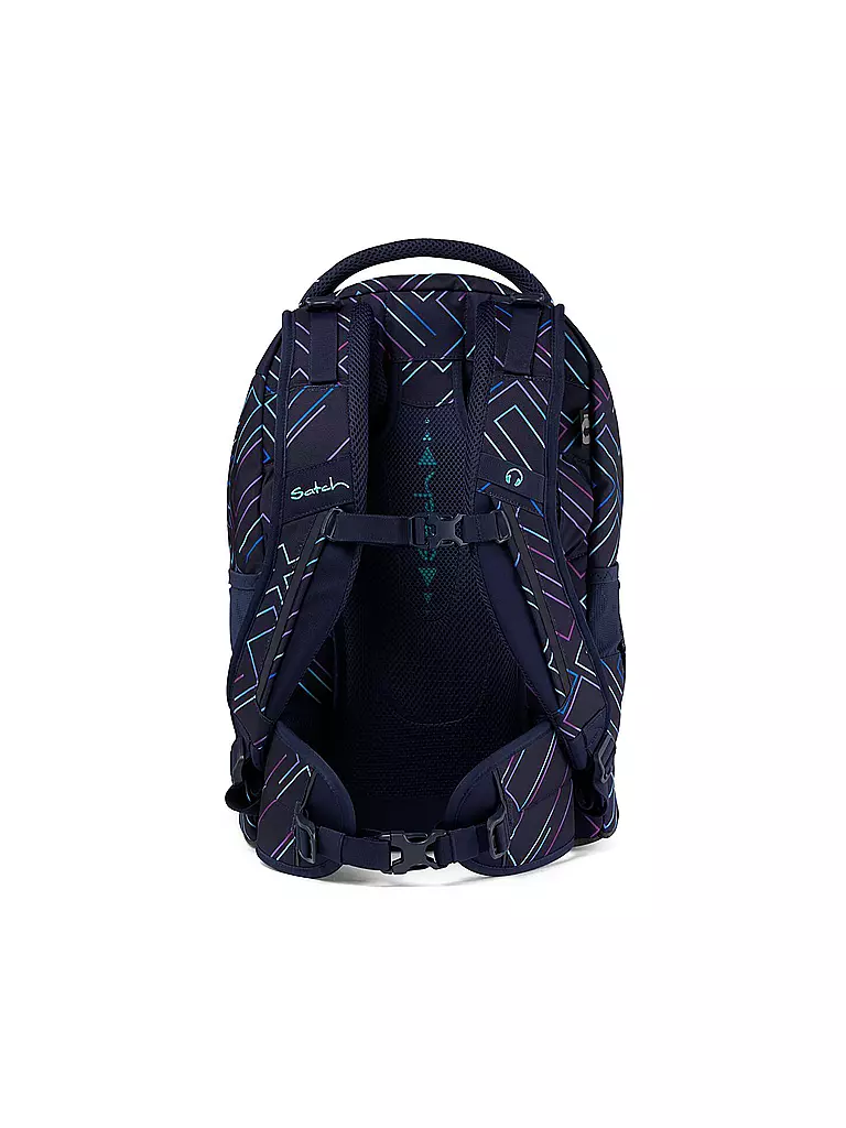 SATCH | Schulrucksack Satch Pack Purple Laser | dunkelblau