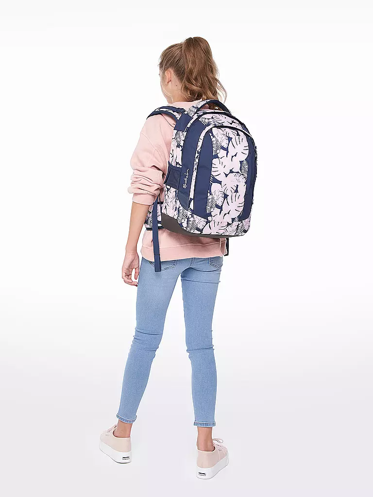 SATCH | Schulrucksack Satch Sleek Botanic Blush | keine Farbe