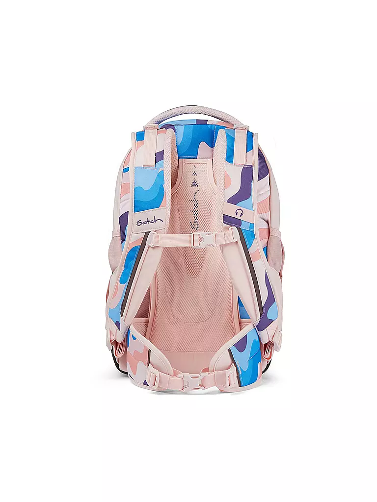 SATCH | Schulrucksack Satch Sleek Candy Clouds | rosa