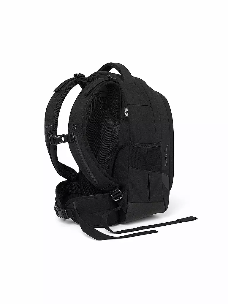 SATCH | Schulrucksack Sleek - Blackjack | schwarz