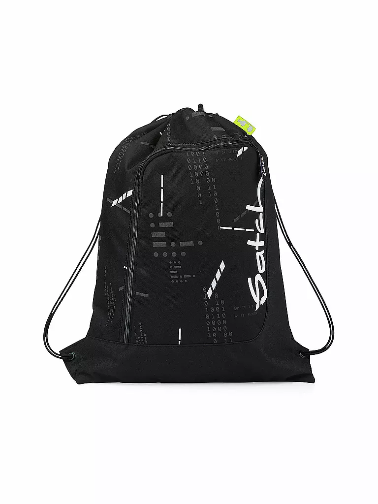 SATCH | Sportbeutel - Gym Bag Ninja Matrix | schwarz