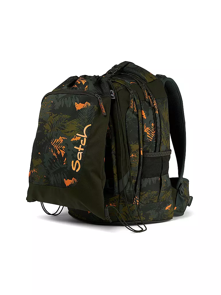 SATCH | Sportbeutel Jurassic Jungle | schwarz