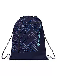 SATCH | Sportbeutel Green Supreme | dunkelblau
