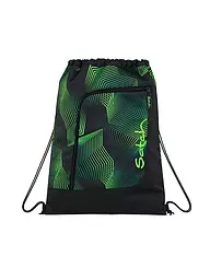 SATCH | Sportbeutel Seismic Green | Schwarz