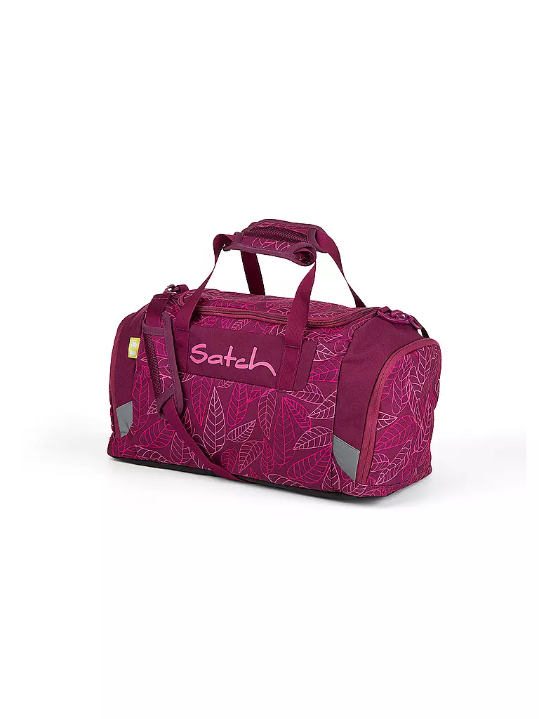 SATCH | Sporttasche "Purple Leaves" | pink